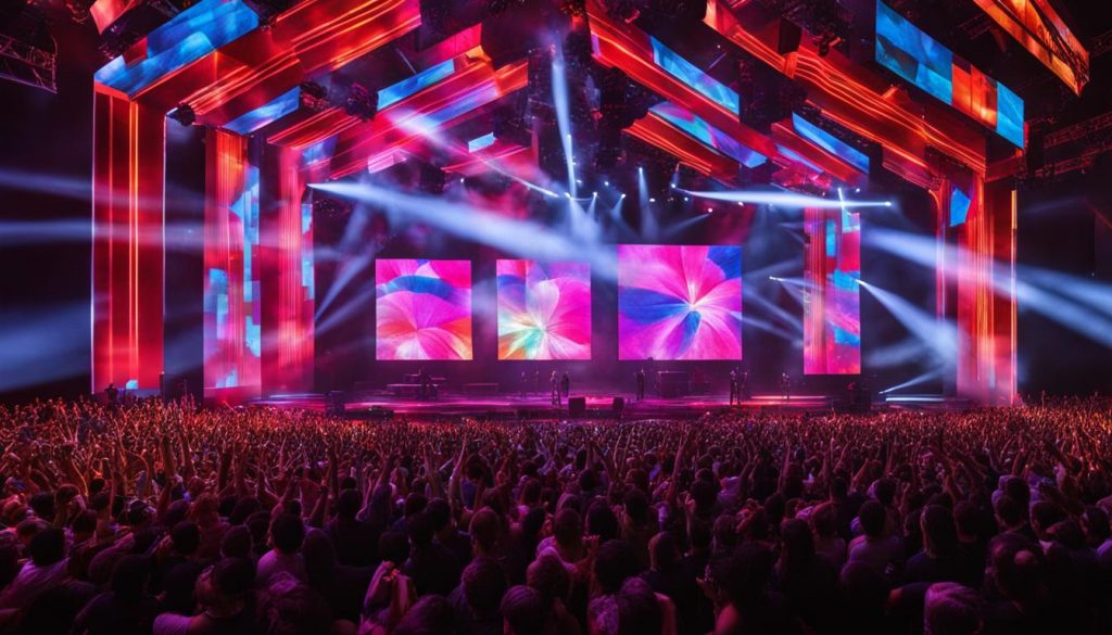 LED stage screens