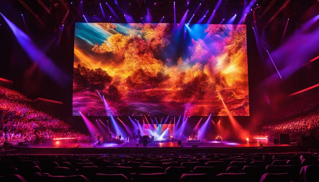 LED stage screens