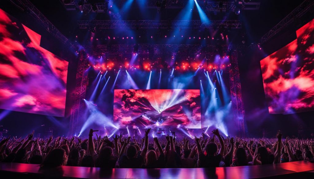 LED stage screens