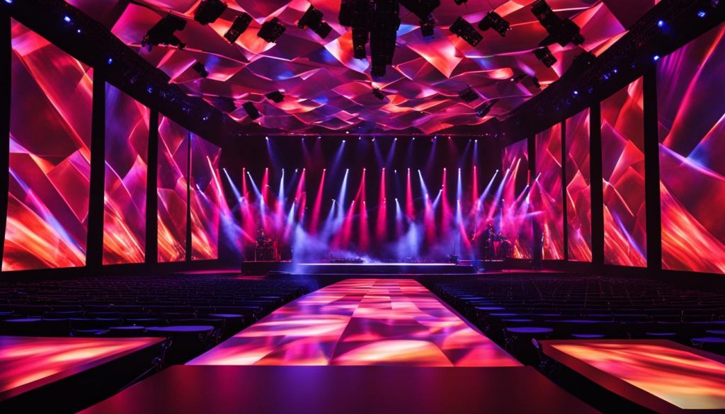 LED stage screens