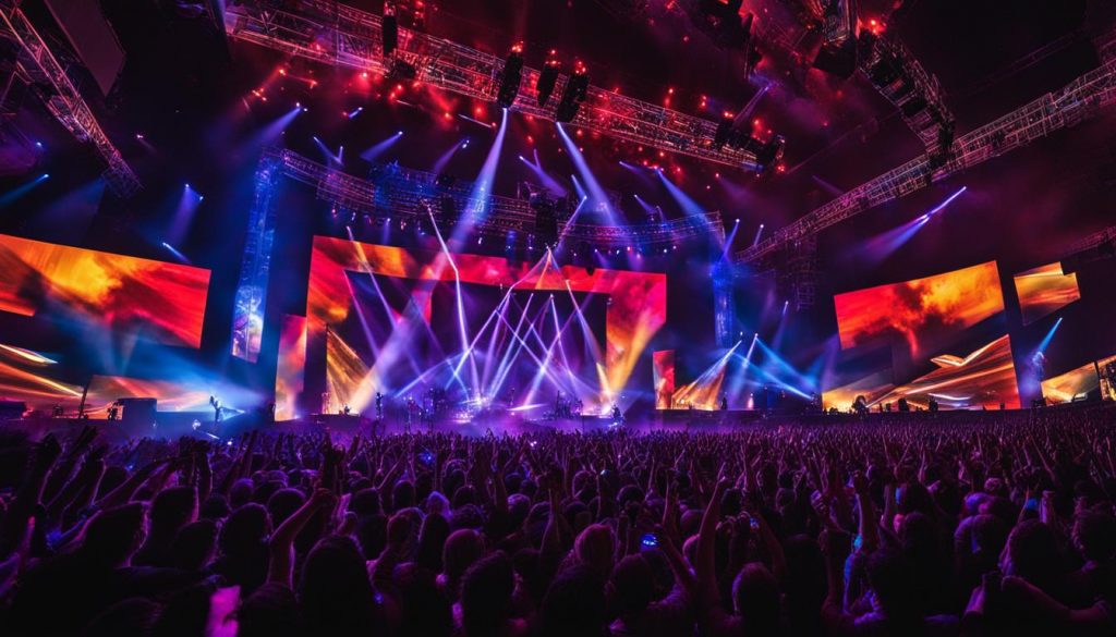 LED stage screens