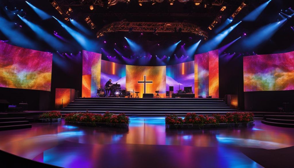 LED stage screens