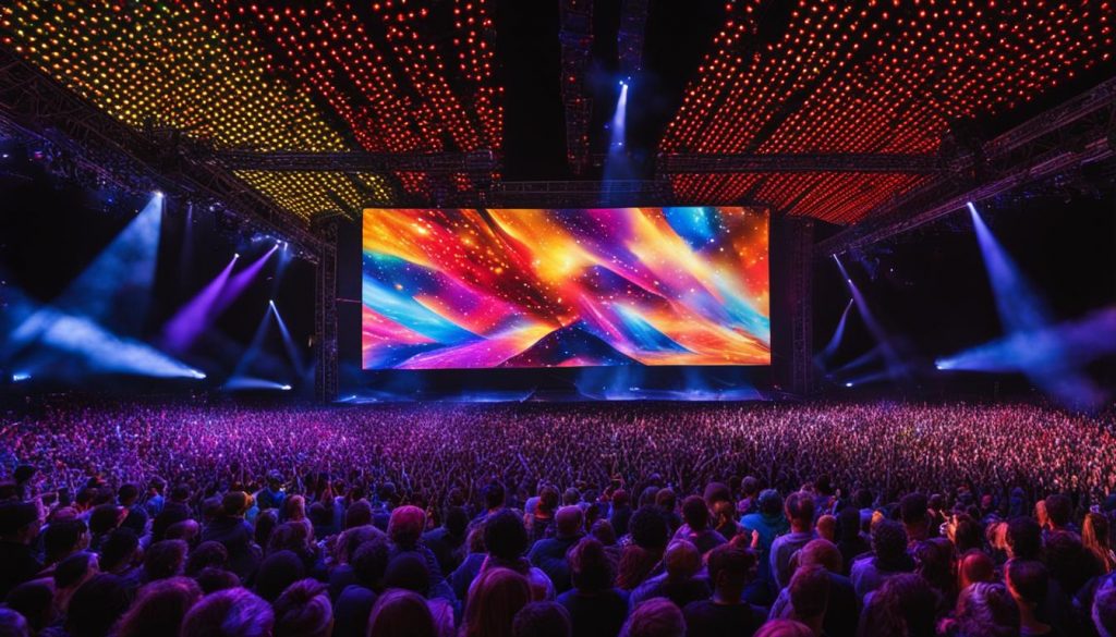 LED stage screens