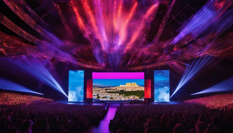 LED stage screens in Athens