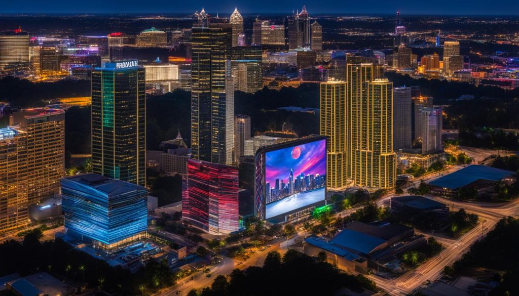 LED stage screens in Atlanta