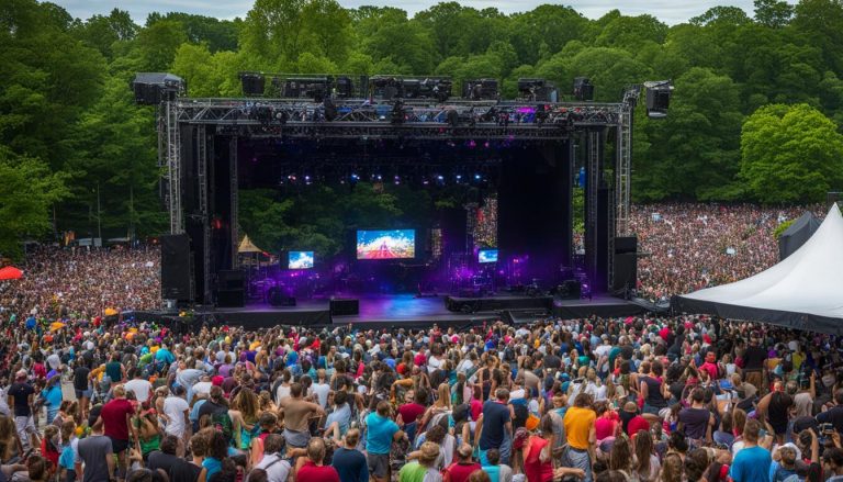 LED stage screens in Brookline