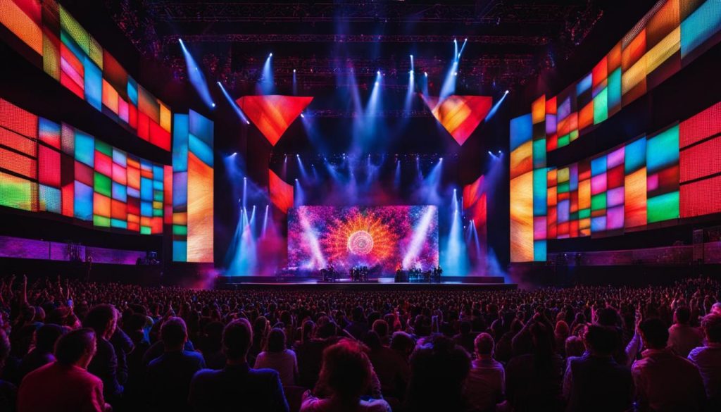 LED stage screens in Centennial