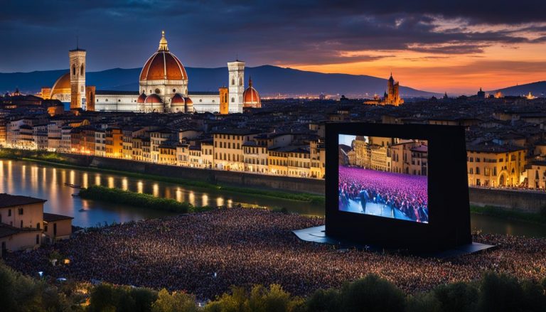 LED stage screens in Florence