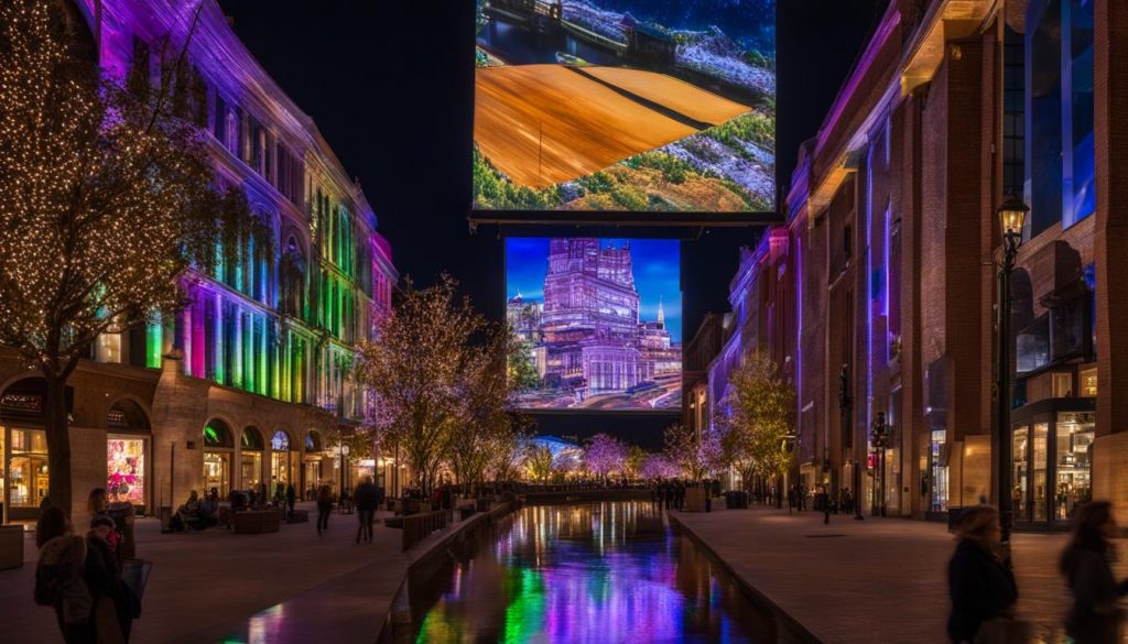 LED stage screens in Fort Collins