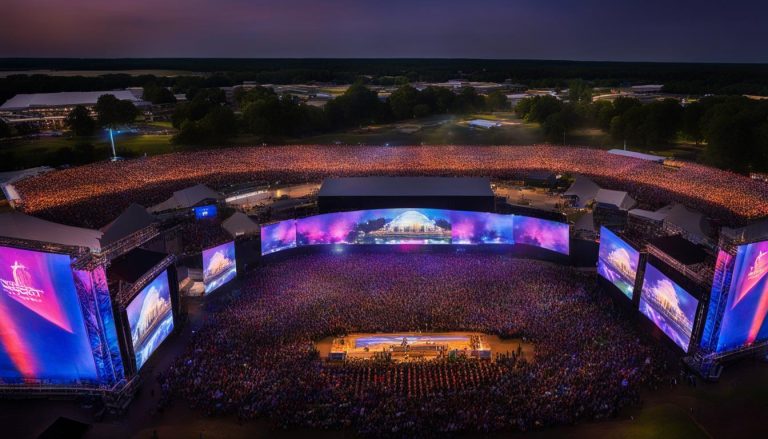 LED stage screens in Fort Smith