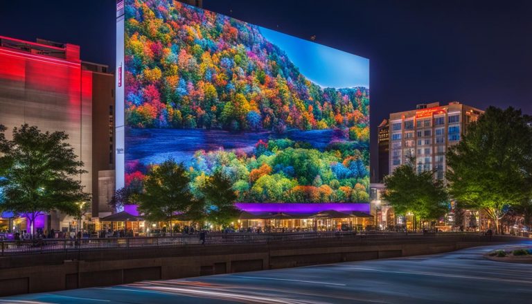 LED stage screens in Greenville