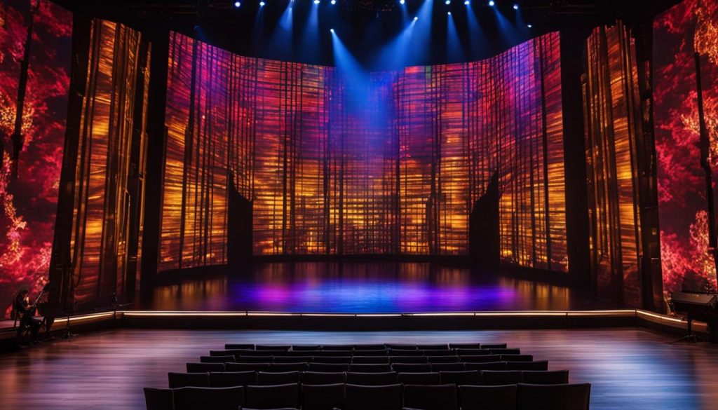 LED stage screens in Hamilton