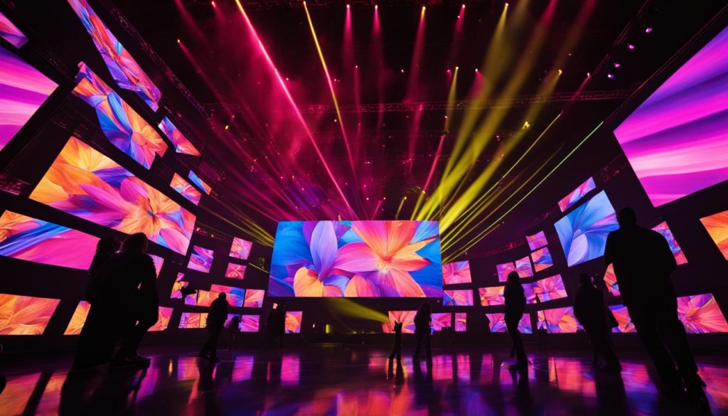 LED stage screens in Huntsville