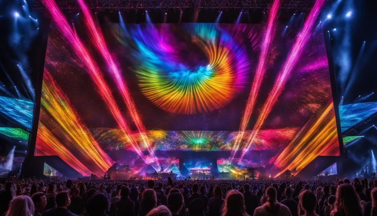 LED stage screens in Lawrence