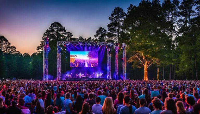 LED stage screens in Peachtree City