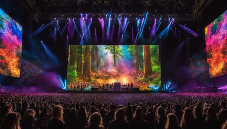 LED stage screens in Sherwood