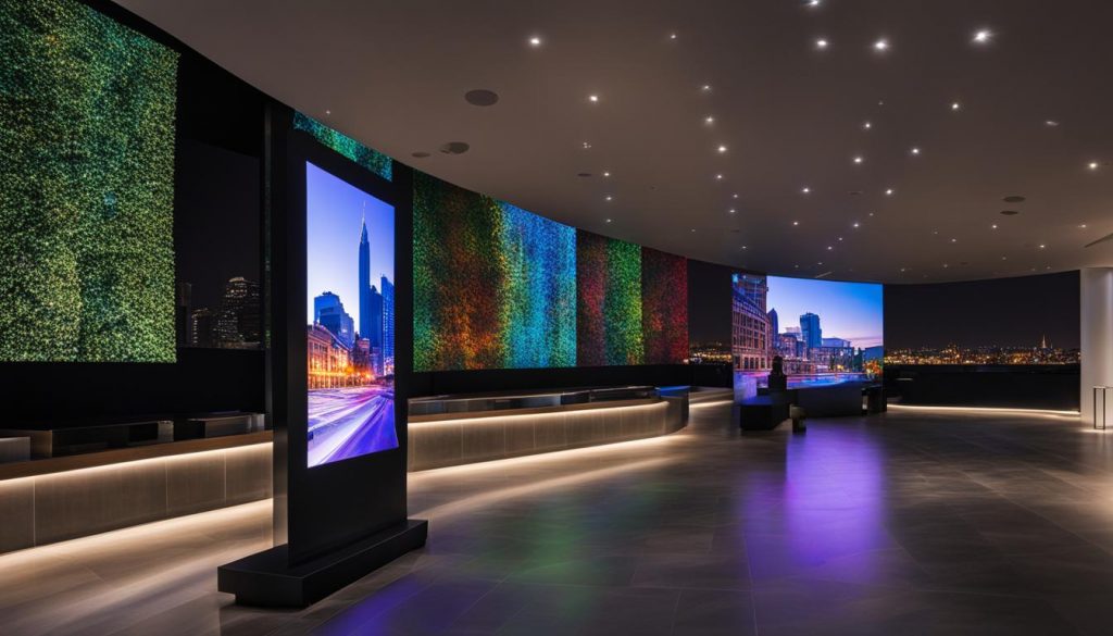 LED video wall