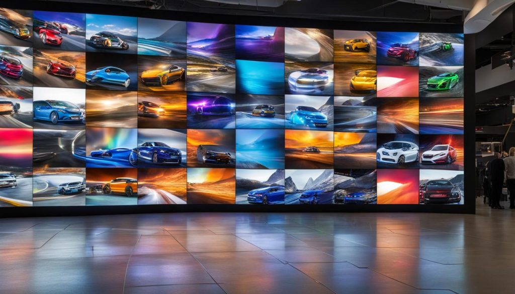 LED video wall