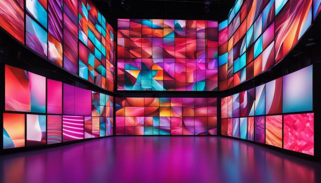 LED video wall