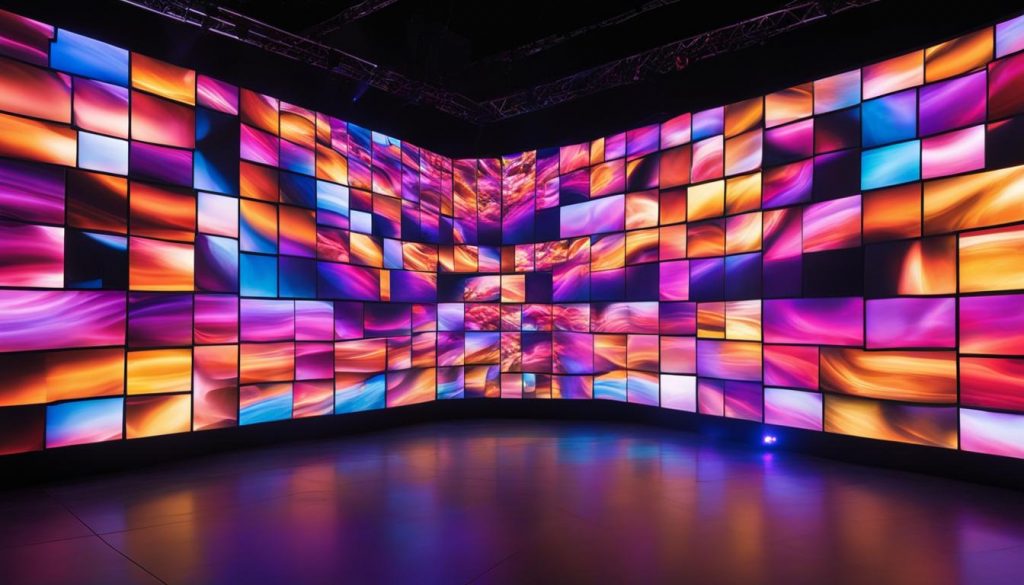 LED video wall