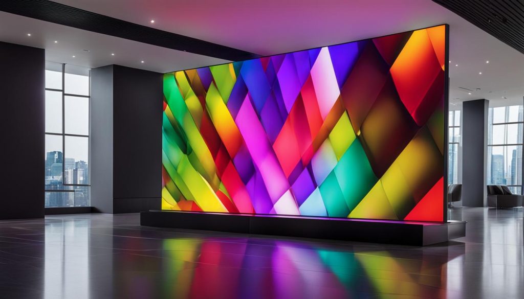 LED video wall