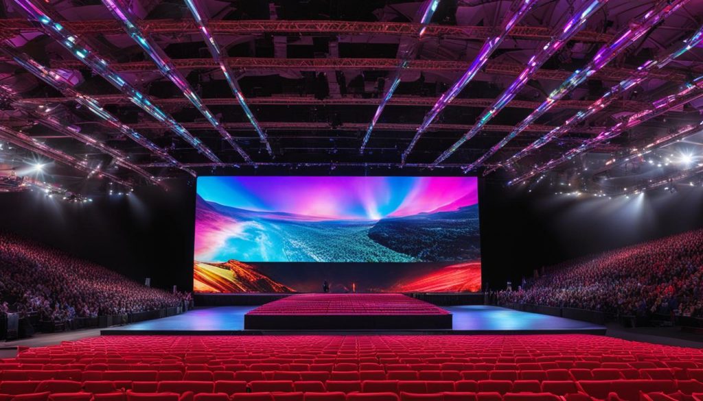 LED video wall