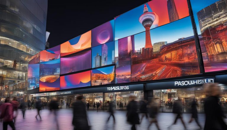 LED video wall in Birmingham