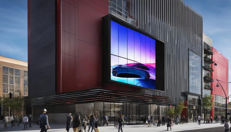 LED video wall in Commerce City