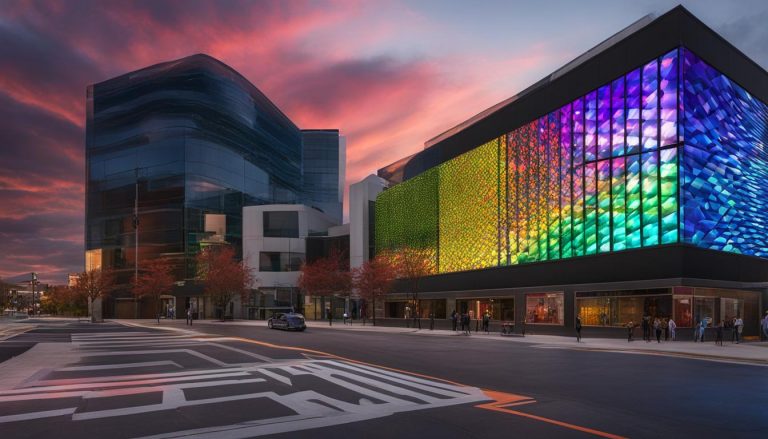 LED video wall in Fort Smith