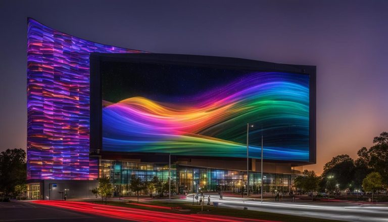 LED video wall in Herndon