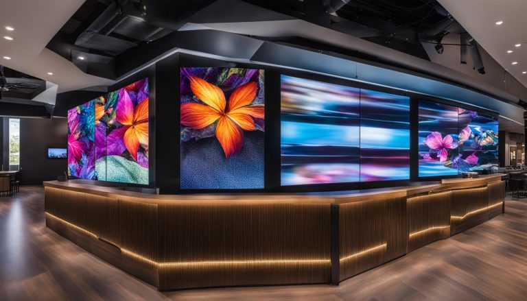 LED video wall in Huntersville