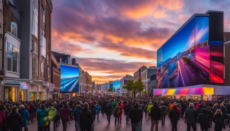 LED video wall in Portsmouth