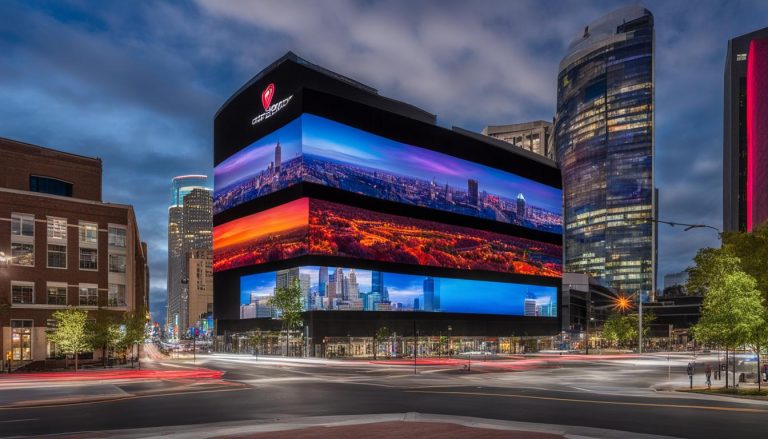 LED video wall in Raleigh