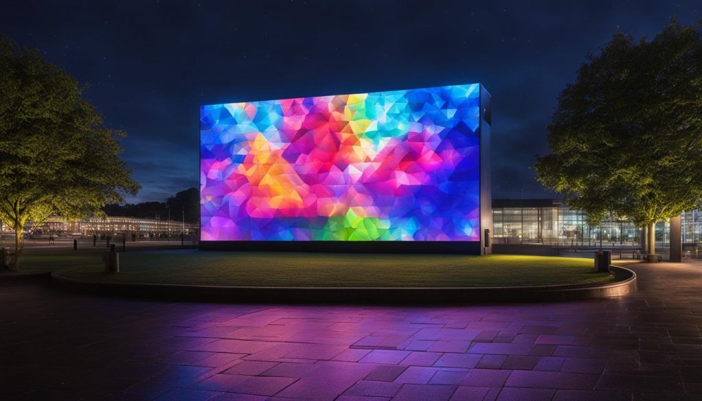 LED video wall in Suffolk