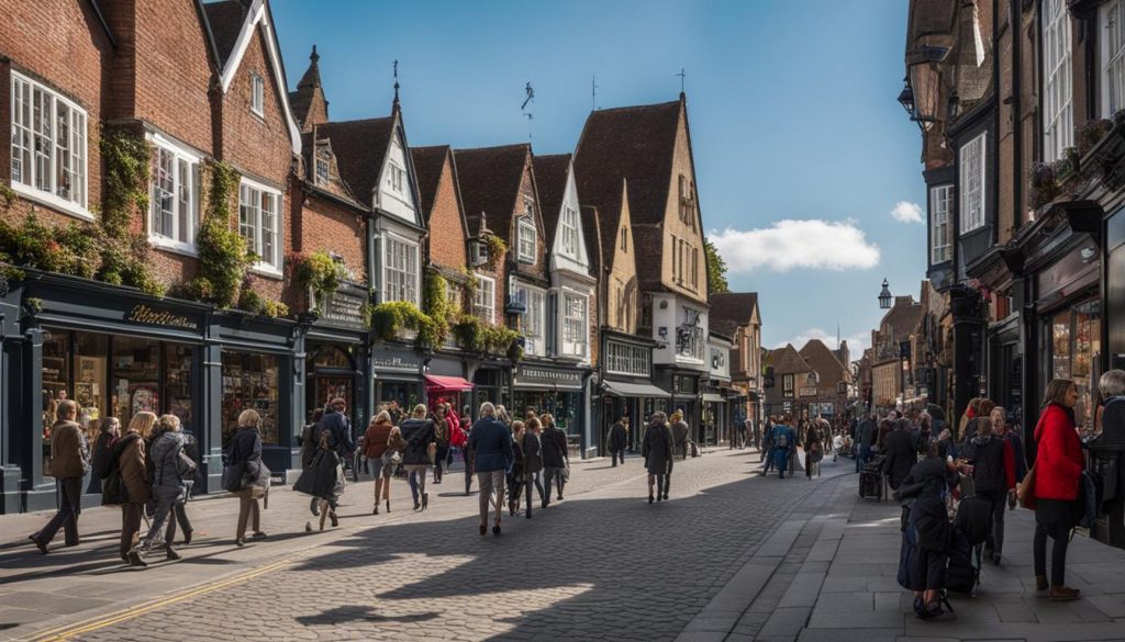 LED video wall in Winchester