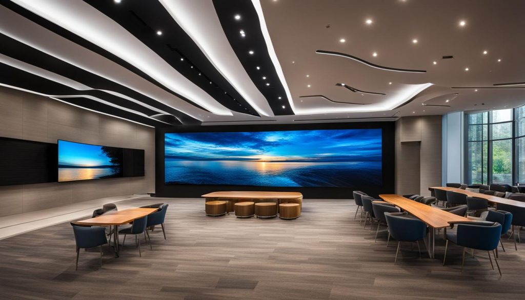 LED video wall installation Chesapeake