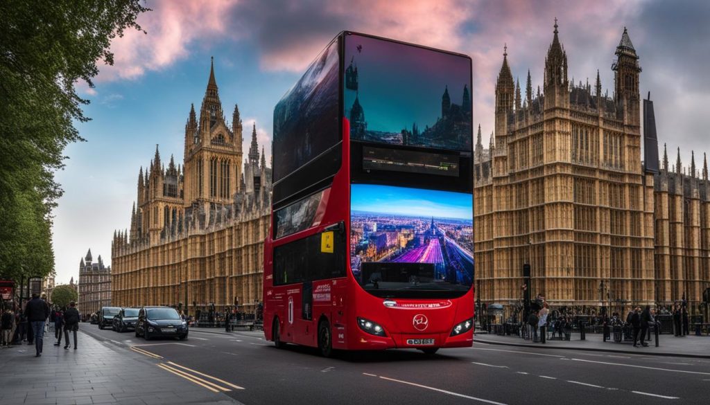 LED video wall installation in Westminster