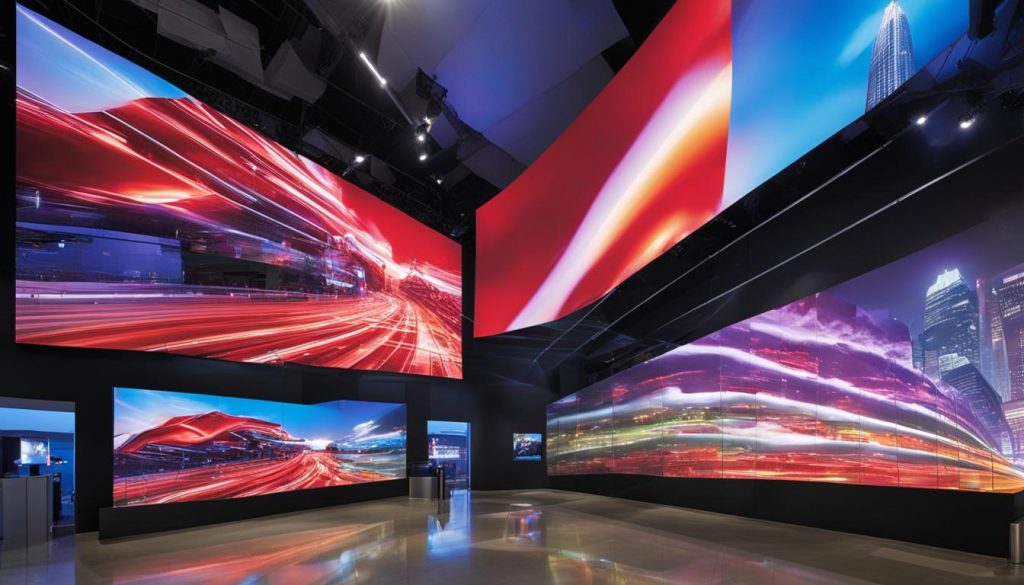 LED video wall provider