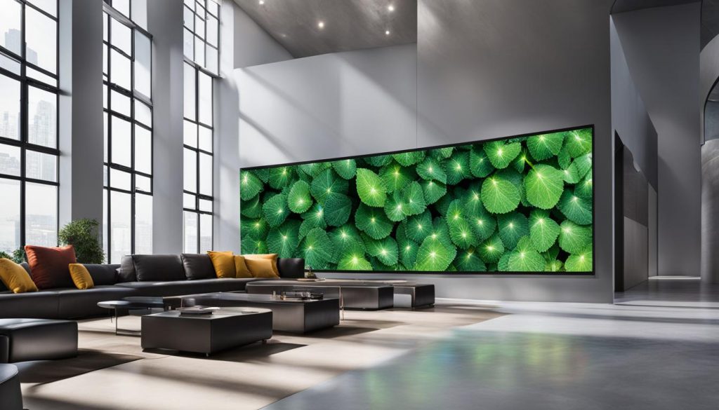 LED video wall technology