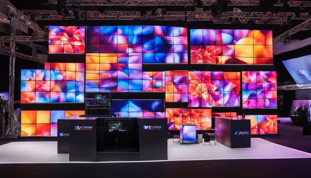 LED video wall types