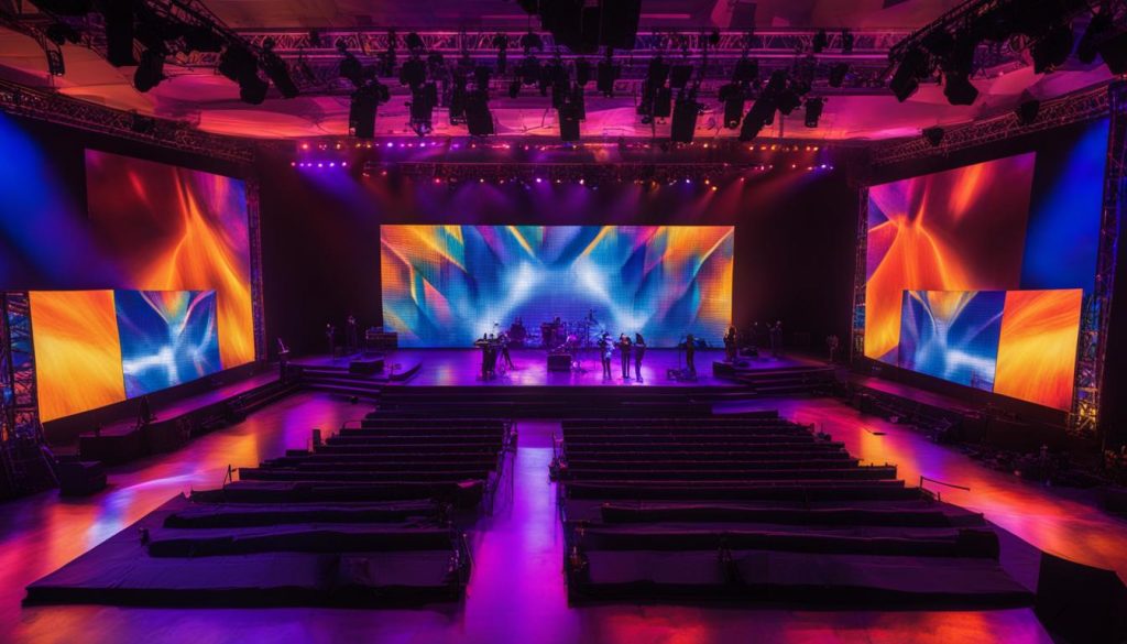 LED video walls