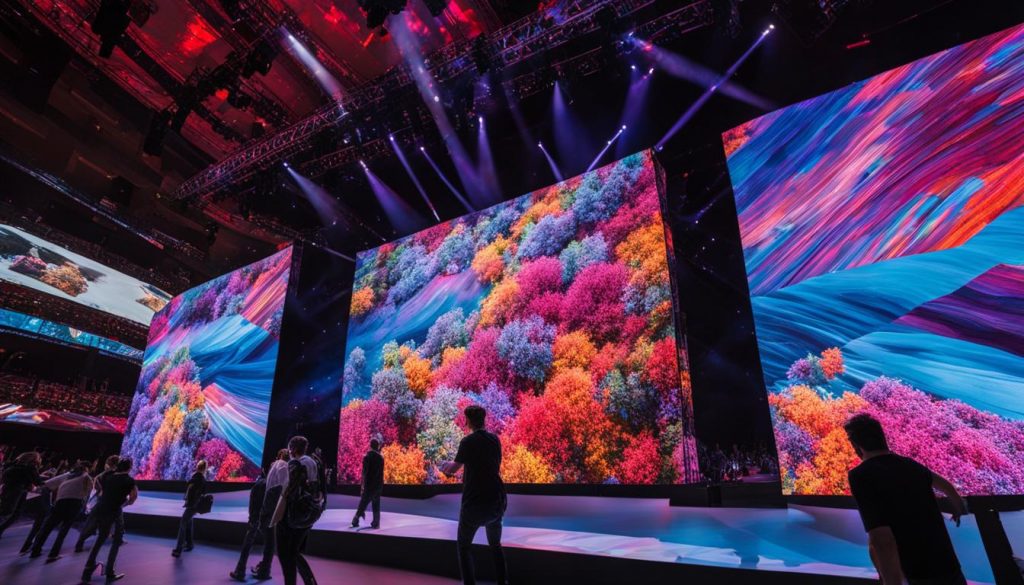 LED video walls Denver