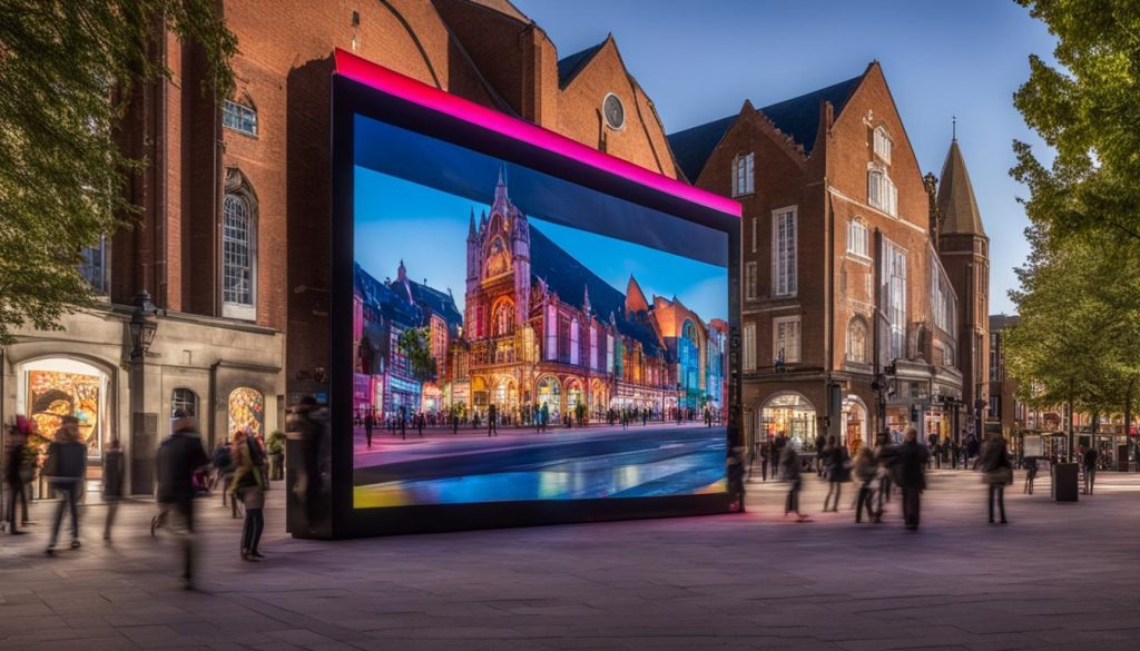 LED video walls in Winchester