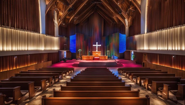 LED wall for church in Arvada