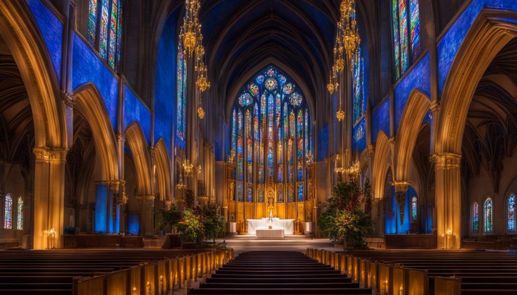 LED wall for church in Aurora