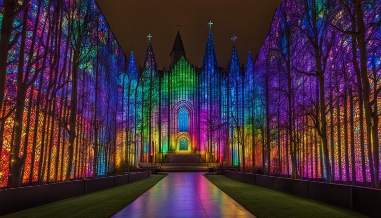 LED wall for church in Bloomington