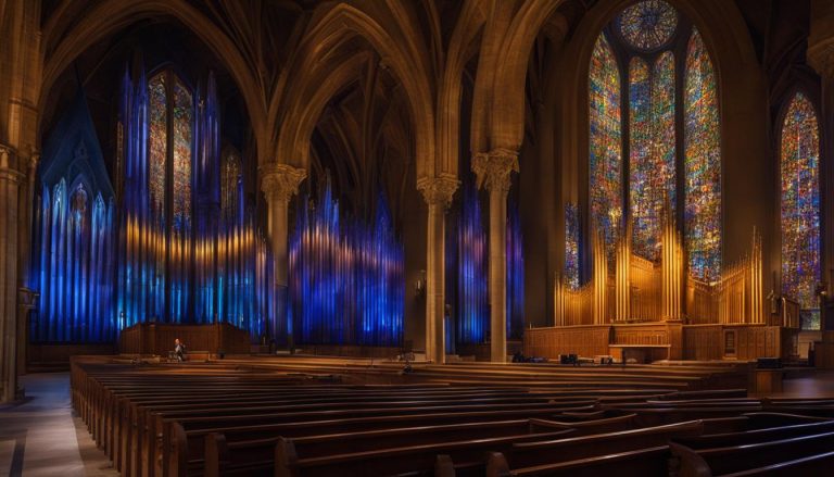 LED wall for church in Boston