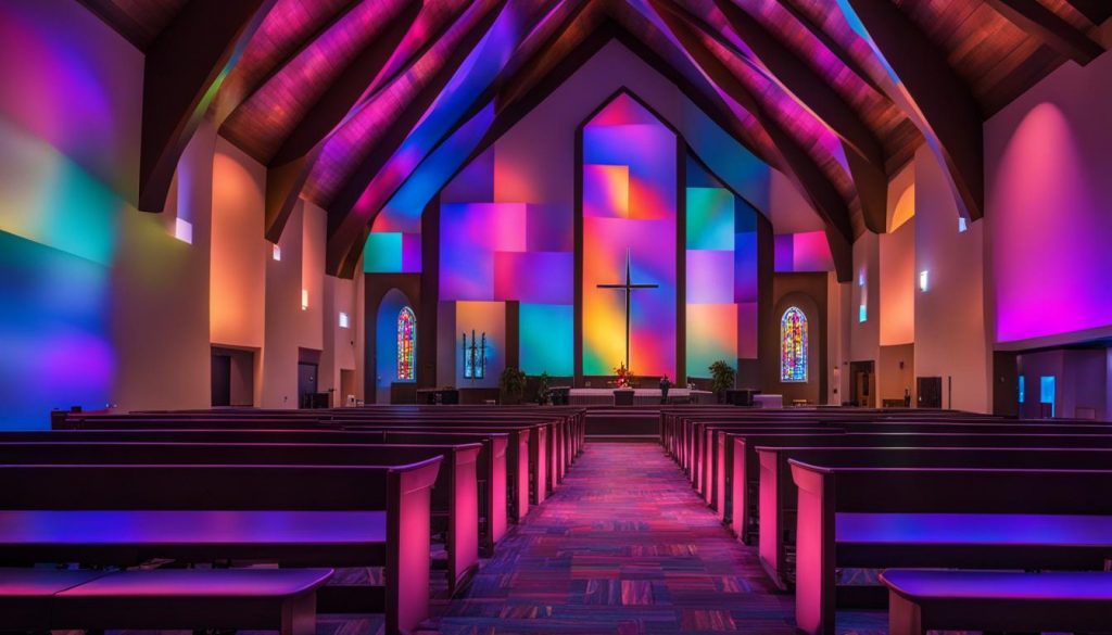 LED wall for church in Colorado Springs