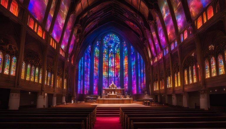 LED wall for church in Columbus