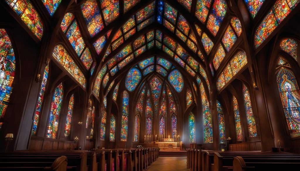 LED wall for church in Fredericksburg